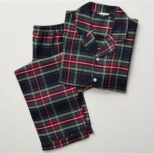 Pottery Barn Kids Stewart Flannel Pajamas, 3T